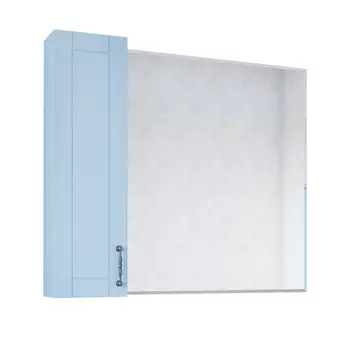 Зеркало для ванной Sanflor Глория 85 L голубой