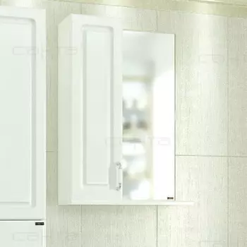 Зеркало для ванной СанТа Верона 50 левое