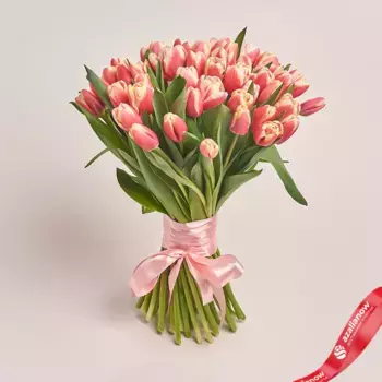 Букет из 51 красно-желтого тюльпана, Россия