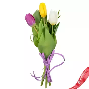 Букет из 3 тюльпанов микс