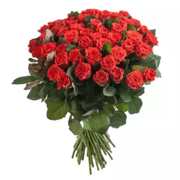 Букет из 51 красной розы Эль Торо