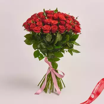 Букет из 51 красной розы «Признание»