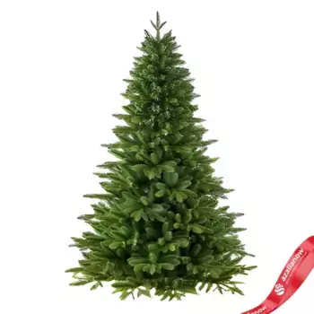 Ель искусственная Ленинградская (PVC+PE), 2,4м, зеленый