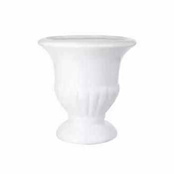 Горшок (Кашпо) Антика Керамика D 21 см H 24 см Белый