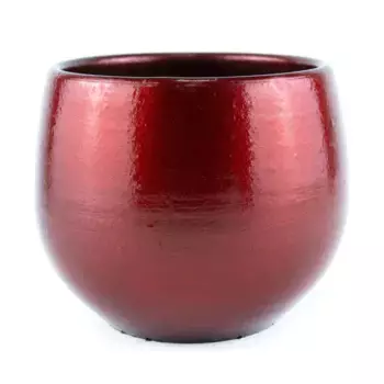 Горшок (Кашпо) Керамика D 16 см H 14 см Красный