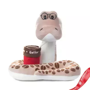 Игрушка м/н Змей Кофемэн, 24см, коричневый