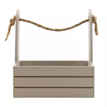 Корзина Дерево D 21 x 12 см H 23 см Светло-серый