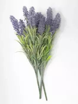 Лаванда Искусственный на вставке 33 см Фиолетовый