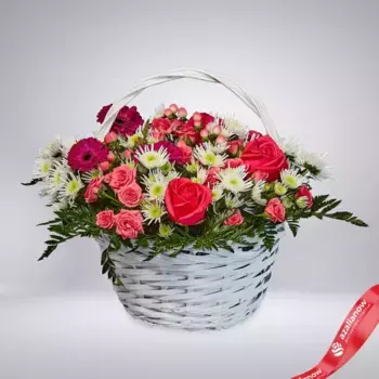 Премиум букет «Летняя корзина»