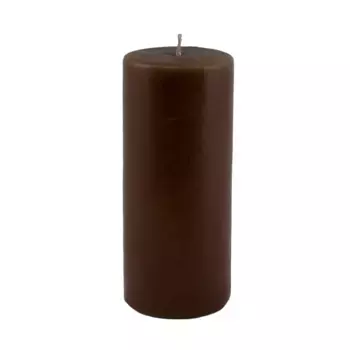Свеча Цилиндр 22 часа H 12 см x D 5 см Коричневый