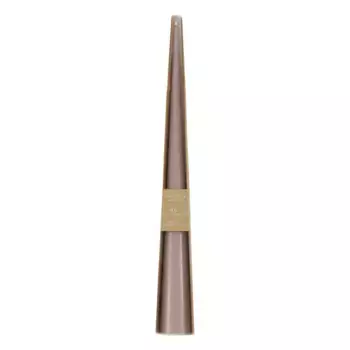 Свеча конусная 30 часов H 47 см x D 5 см Розовый