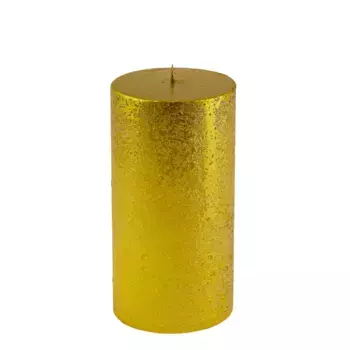 Свеча Рустик 22 часа H 12 см x D 6 см Золотой