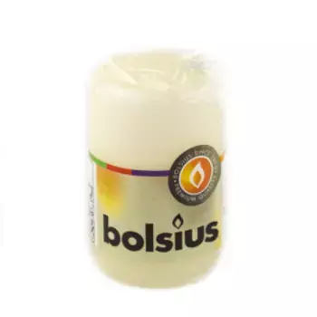 Свеча Столбик 19 часов H 8 см x D 5 см Кремовый