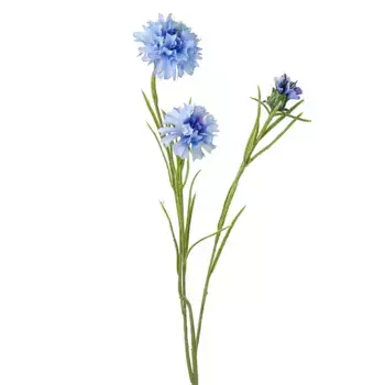 Василек Искусственный 64 см Голубой