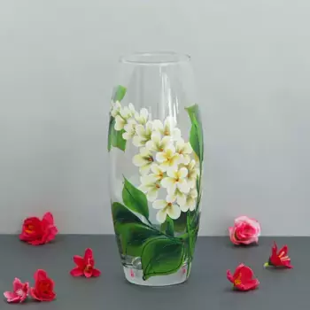 Ваза "Черёмуха" овал 26 см