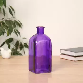 Ваза "Цитадель Штоф" фиолетовый d=2.5см, H=22см. V=1.1л