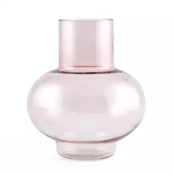 Ваза Джулия Стекло D 17,5 см x H 22 см Розовый