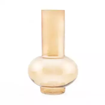 Ваза Джулия Стекло D 17,5 см x H 29,5 см Карамельный