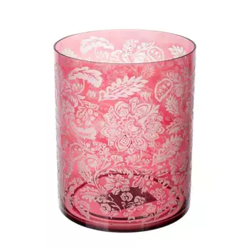 Ваза Флер Стекло D 17 см x H 21 см Бордовый