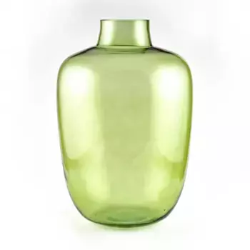 Ваза Глория Стекло D 25 см x H 36 см Зеленый