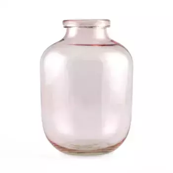 Ваза Хлоя Стекло D 15 см x H 23 см Розовый