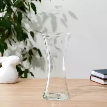 Ваза "Эмджей-9" H=25см, d=11см 2713 прозрачная