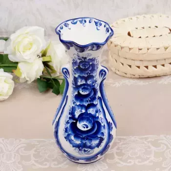 Ваза «Катерина», 111130 см, гжель