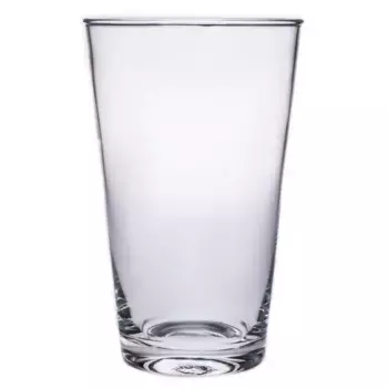 Ваза Коническая Стекло D 12 см x H 19 см Прозрачный