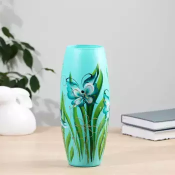 Ваза "Мотылёк" h-26х11см d-7.5см