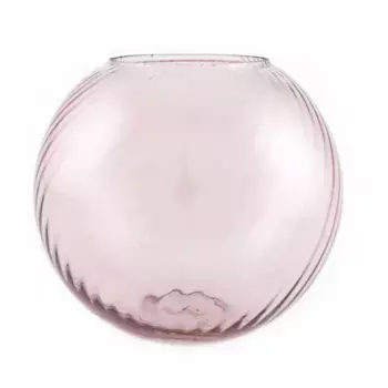 Ваза Патриция Стекло D 18 см x H 20 см Розовый