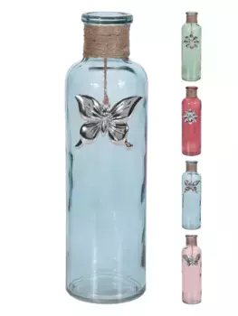 Ваза Стекло D 6 см x H 22 см В ассортименте