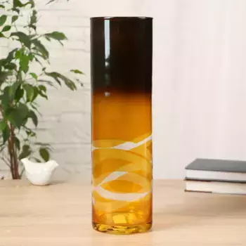 Ваза "Трубка 107" ричардс (d-9.5см, h-35 см)