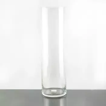 Ваза Трубка-147 Большая Стекло D 14,6 см x H 50 см Прозрачный