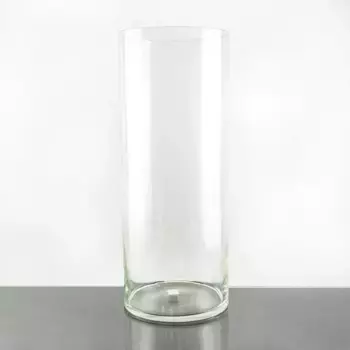 Ваза Трубка-200 Стекло D 20 см x H 50 см Прозрачный