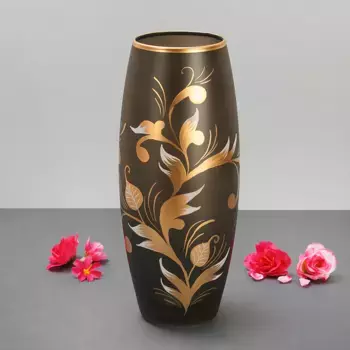 Ваза "Золотой узор" 8х11х26 см