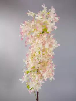 Ветка Искусственный цветущая 100 см Розовый