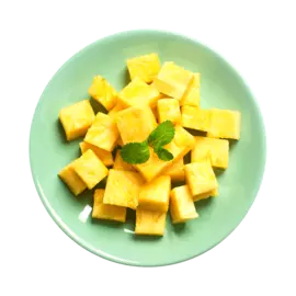 Ананас резаный кубиками, «Уже Готово», 300 г