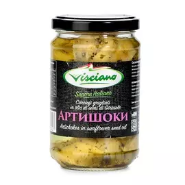 Артишоки жаренные на гриле в масле, Visciano, 290 г, Италия