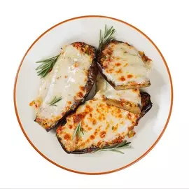 Баклажаны запеченные с сулугуни и сыром Дорблю от бренд-шефа АВ 2шт в наборе 350г Россия