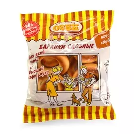 Баранки сдобные, «Семейка ОЗБИ», 300 г, Россия