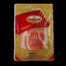 Бекон с/к Таганский, 110г нарезка Россия