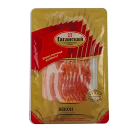 Бекон с/к Таганский, 110г нарезка Россия