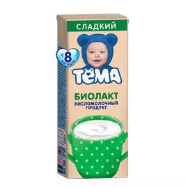 Биолакт детский Тема 3,2% 208г Россия, БЗМЖ