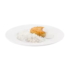 Биточек рыбный запеченный с рисом Вкусно детям Уже Готово 250 г Россия