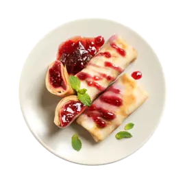 Блинчики с малиной и клубникой, «Уже Готово», 270 г