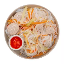 Боллы из индейки с лапшой ширатаки и томатным соусом 210 г Считаем калории Уже Готово Россия