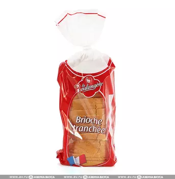 Бриош нарезанный 500 г La Boulangere Франция