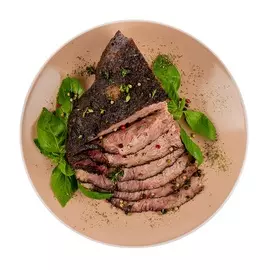 Брискет из говядины в глазури BBQ 1 порция Россия