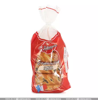 Булочки Бриош с шоколадом La Boulangere 280 г, Франция