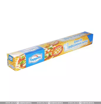 Бумага для выпечки профессиональная TOPPITS, 20 листов в коробке Германия
